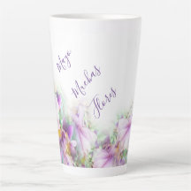 LavishlyOn Muchas Flores Mayo Purple Irises Swath 