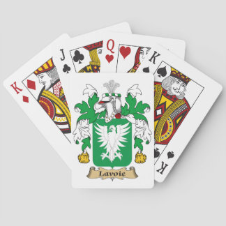 Lavoie Coat of Arms Playing Cards
