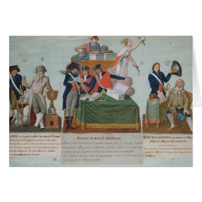 Lavoisier, the Comite de Surete Generale (Front Horizontal)