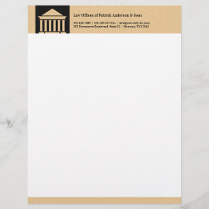 Law Attorney Lawyer Letterhead