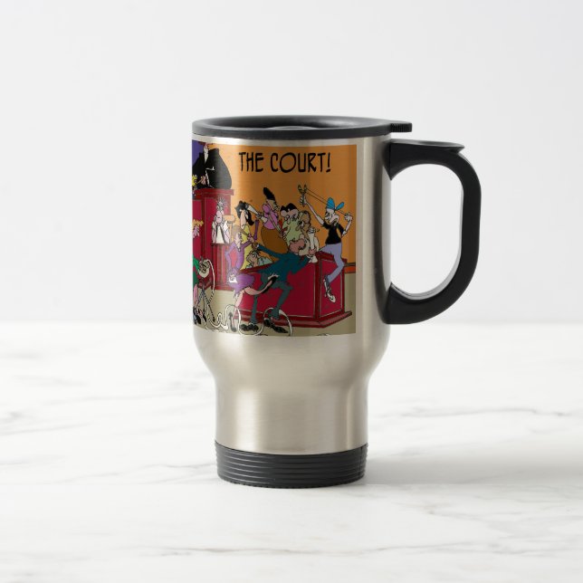 Law Cartoon 6553 Travel Mug (Right)