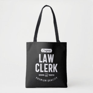 Law Clerk Job Title Gift Tote Bag