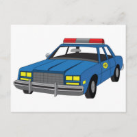 law enforcement academy grad police car