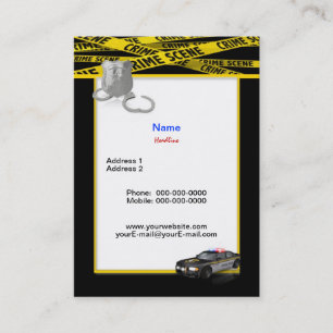 Law Enforcement Business Card
