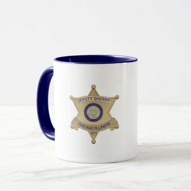 Law Enforcement Mug (Front Left)