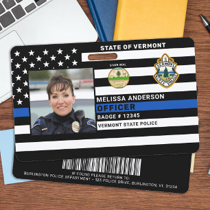 Law Enforcement Officer Photo Logo Police ID  ID Badge