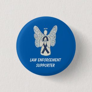 Law Enforcement Supporter Awareness Ribbon Pins
