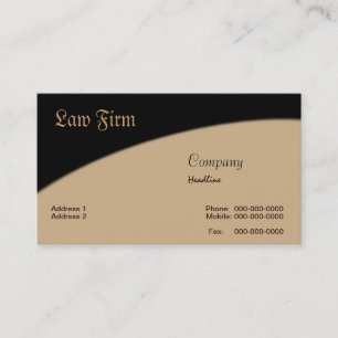 Law Firm Business Card