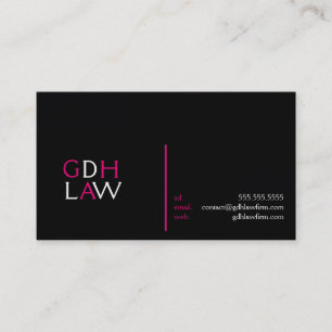 Law Firm Office Lawyer Professional Business Card