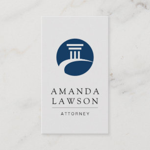 Law Lawyer Attorney Appointment Card