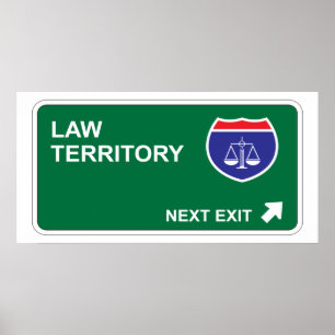 Law Next Exit Poster