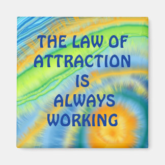 "LAW OF ATTRACTION" MAGNET