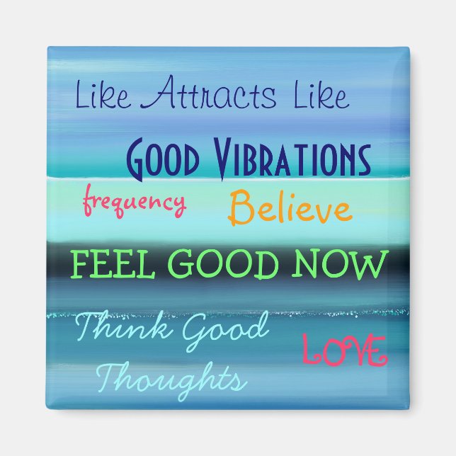 "LAW OF ATTRACTION" MAGNET (Front)