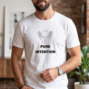 Law of Attraction Pure Intention Open Hands T-Shirt