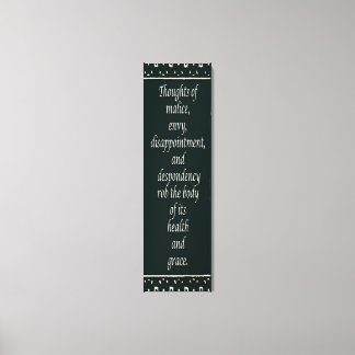 Law of Attraction Quotes Canvas Print