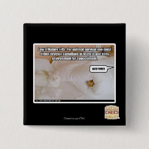 Law of Nature #45 15 Cm Square Badge