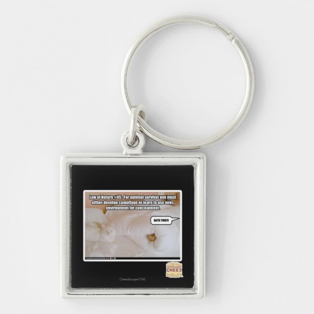 Law of Nature #45 Key Ring (Front)