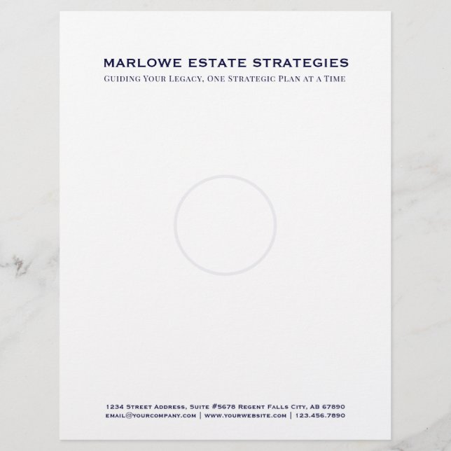 Law Office Letterhead (Front)