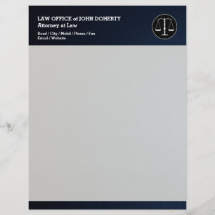 LAW OFFICE - Modern Letterhead