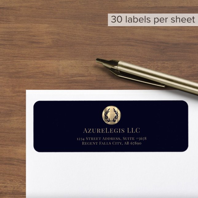Law Office Return Address Labels (Creator Uploaded)