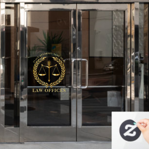 Law Offices - Attorney Justice Scales Personalised