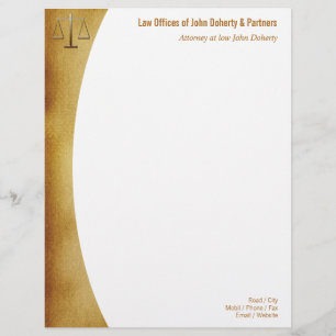 LAW OFFICES Letterhead