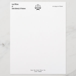 LAW OFFICES Letterhead Design