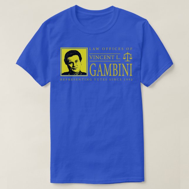 Law Offices of Vincent Gambini T-Shirt (Design Front)