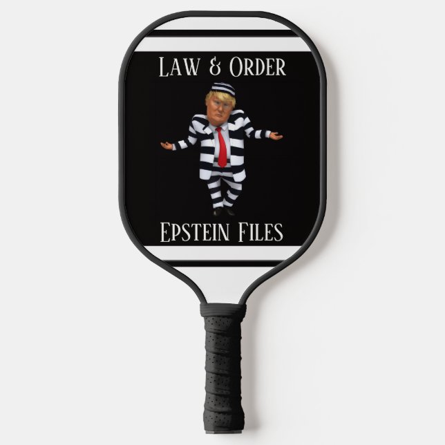 Law & Order Pickleball Paddle (Front)
