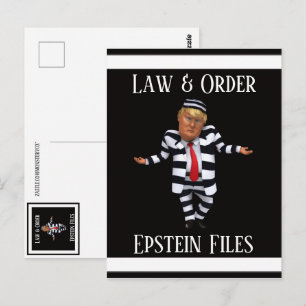 Law & Order Postcard