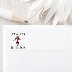 Law & Order Return Address Label