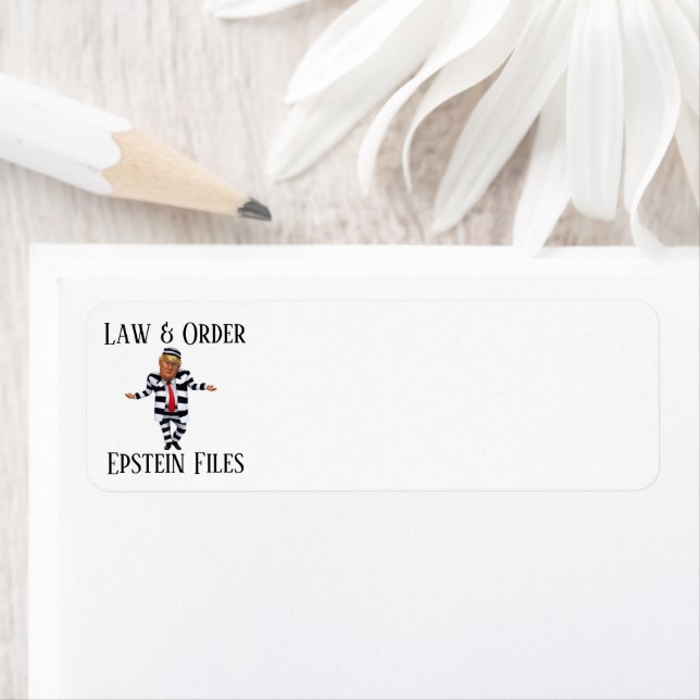 Law & Order Return Address Label (Insitu)