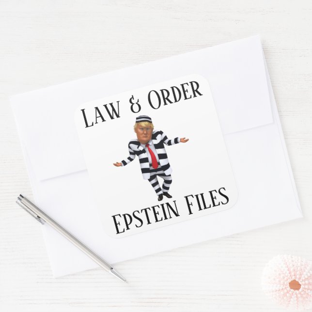 Law & Order Sticker (Envelope)