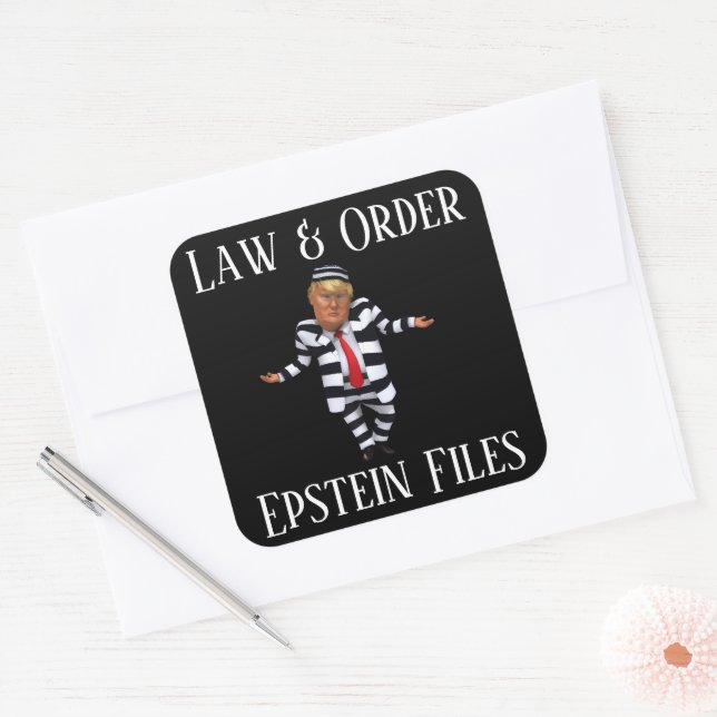Law & Order Sticker (Envelope)