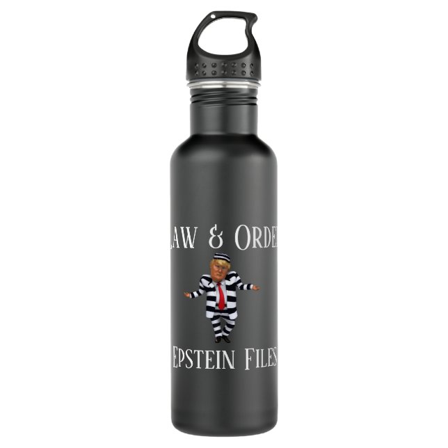 Law & Order Water Bottle (Front)