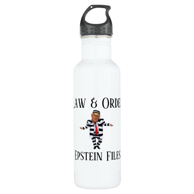 Law & Order Water Bottle (Front)