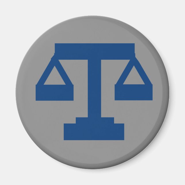 Law Rune Runescape Magnet (Front)