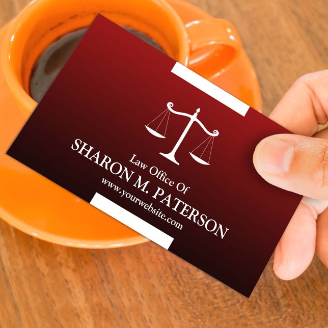 Law Scale Business Card (Creator Uploaded)