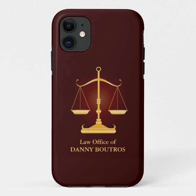 Law Scale iPhone 5 Cover (Back)