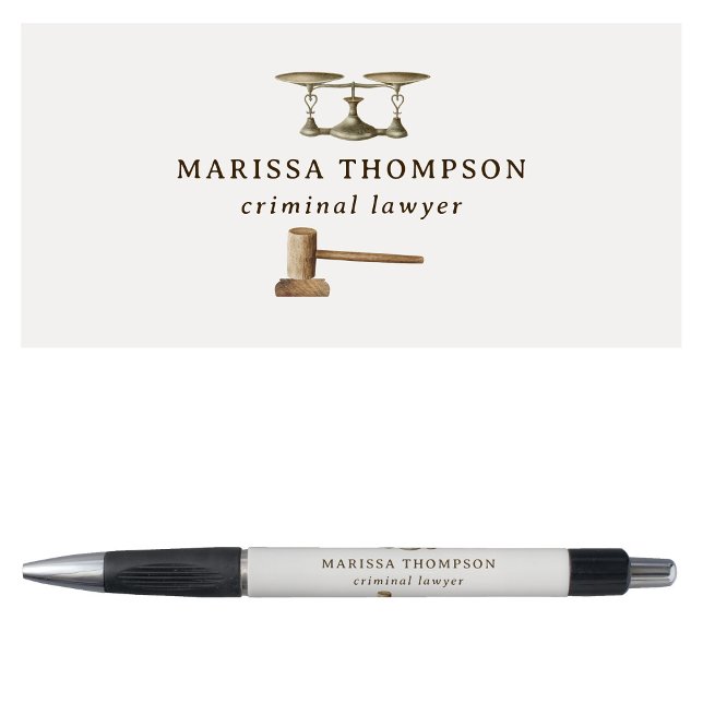Law Scales Gavel Legal Antique Custom Name (Law Scales Gavel Legal Antique Custom Name Pen)