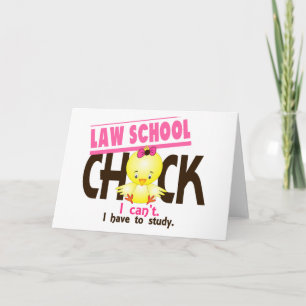 Law School Chick 1 Card