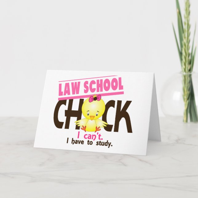 Law School Chick 1 Card (Front)