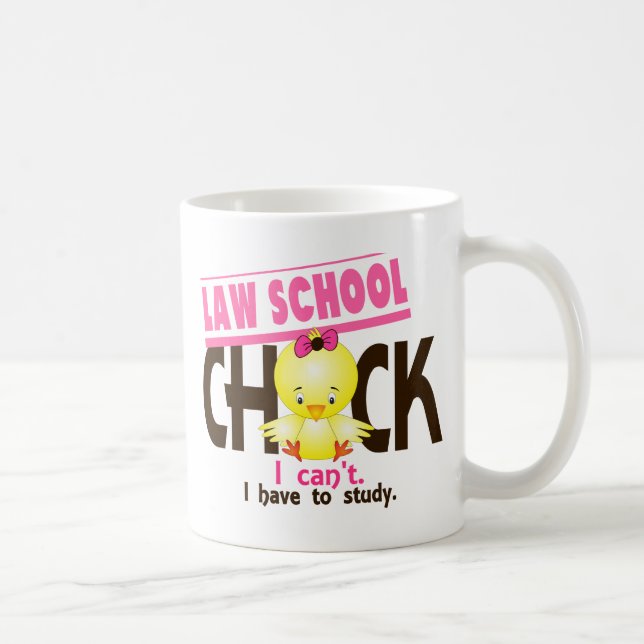 Law School Chick 1 Coffee Mug (Right)