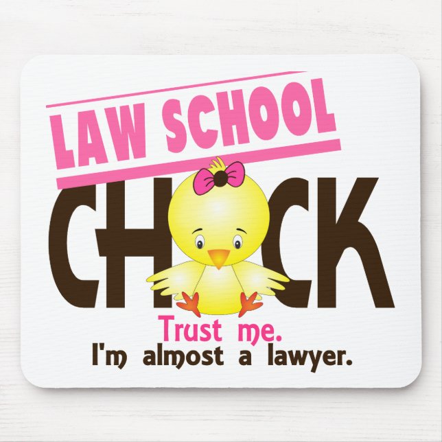 Law School Chick 3 Mouse Pad (Front)