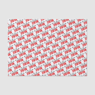 Law School Grad 2018 Graduation Tissue (Red) Paper