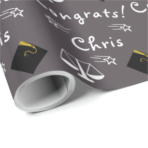 Law School Grad Gift Wrapping Paper