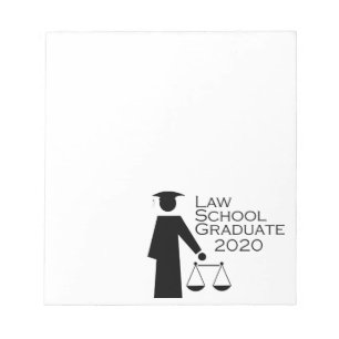 Law School Graduate 2020 Notepad