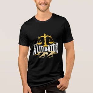 Law School Graduate Attorney Gag Tri-Blend Shirt