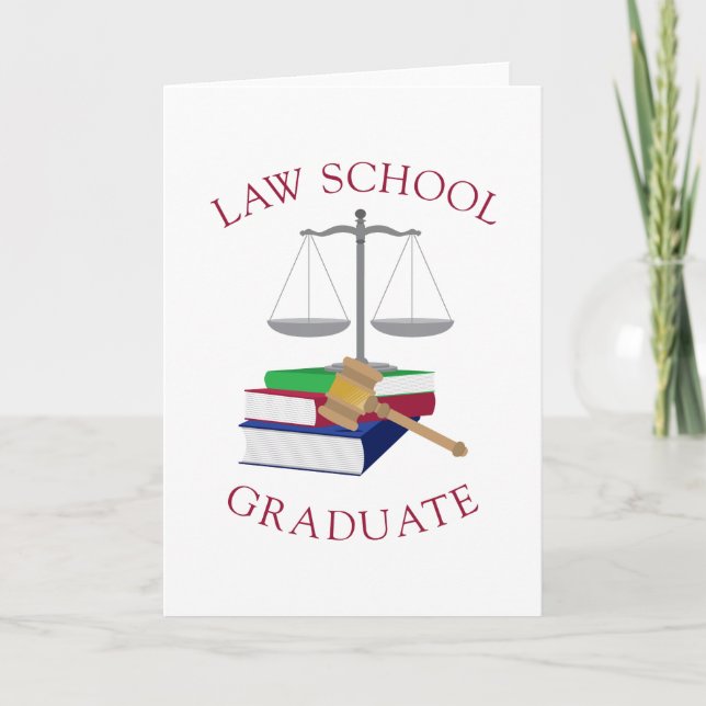 Law School Graduate Card (Front)