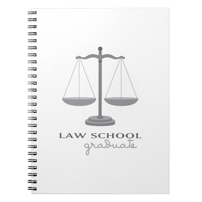 Law School Graduate Notebook (Front)